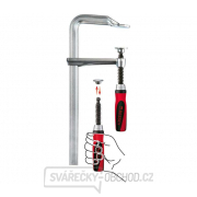 Šroubová svěrka Bessey GZ40-8-2K s dvoukomponentní rukojetí (400/80 mm) Náhled