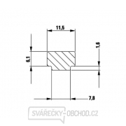 Ocelová šroubová stolní svěrka Bessey GTR30B6 (300/60 mm) Náhled