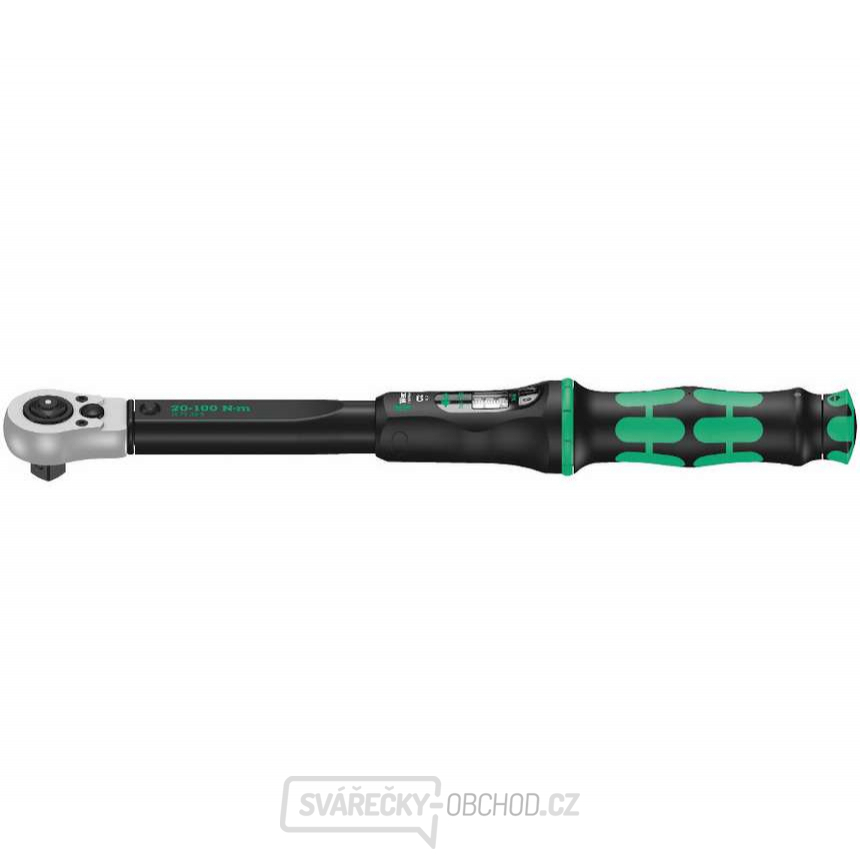 Wera 075625 Momentový klíč Wera Click-Torque C 2 Push R/L oboustranně nastavitelný (20 ­÷ 100 Nm)