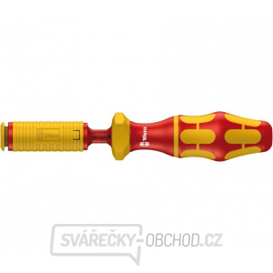 Wera 074750 Nastavitelný momentový držák Kraftform Kompakt VDE 7400 VDE pro výměnné čepele VDE (0,3 ÷ 3,5 Nm) gallery main image