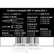 Wera 136027 Elektrikářské šroubováky Kraftform Kompakt VDE 17 extra slim 1 (Sada 16 dílů) Náhled