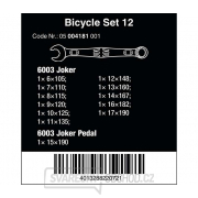 Wera 004181 Kľúče 6 ÷ 17 mm 6003 Bicycle Set 12 (sada 12 dielov) Náhľad