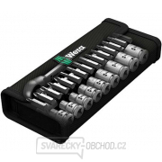 Wera 004020 Ráčnová sada 1/4" 8100 SA 10 Zyklop Metal, průchozí čtyřhran, palcová (Sada 28 dílů) Náhled