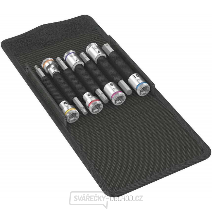Wera 003180 Zástrčné hlavice 8740 B HF 1 pro Zyklop 3/8" (7 ks)