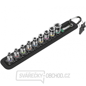 Wera 003880 Nástrčné hlavice Zyklop 4 ÷ 13 mm Belt A 1, přidržovací funkce, upínací část 1/4" (10 dílů) gallery main image