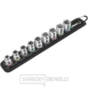Wera 003973 Nástrčné hlavice Zyklop 3/8" Belt B 4 s přidržovací funkcí (Sada 9 dílů) gallery main image