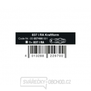Wera 057490 Držák bitů 1/4" Kraftform 837 i RA s ráčnovou funkcí VDE Náhled