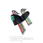 Wera 073599 Zástrčné klíče 967 SPKL/9 TORX BO Multicolour, BlackLaser (Sada 9 dílů) Náhled