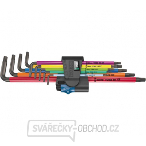 Wera 024470 Zástrčné klíče Torx 967/9 TX XL Multicolour HF 1. Sada 9 ks dlouhých klíčů s přidržovací funkcí gallery main image