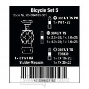 Wera 004185 Šroubovací bity Bicycle Set 5 nerezové (Sada 7 dílů) Náhled