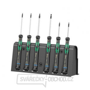 Wera 118156 Šroubováky pro elektroniku Kraftform Micro 2052/6 (Sada 6 ks a stojánek) gallery main image