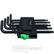 Wera 024242 Zástrčné klíče 967 PKL/9 TORX, BlackLaser gallery main image