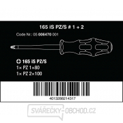 Wera 006470 Sada šroubováků Kraftform Plus VDE 165 iS PZ/S, zúžená čepel (2 díly) Náhled