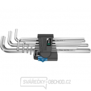 Wera 022130 Šestihranné klíče Wera 950/9 L Hex-Plus HF 1, chromovaná s přidržovací funkcí (9 ks) gallery main image