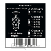 Wera 004179 Zásobník Stubby s bity Bicycle Set 11 (Sada 7 dílů) Náhled