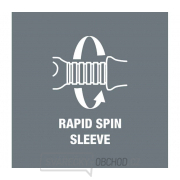Wera 003642 Prodloužení Zyklop flexible-lock 1/2" s rychloběžným pouzdrem, krátké typ 8796 SC Náhled