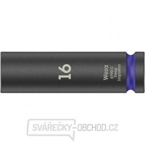 Wera 004833 Nástrčná hlavice 1/2" šestihran 16 mm typ 8790 C Impaktor Deep gallery main image