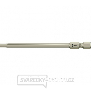 Wera 071105 Šroubovací bit 1/4" Hex-Plus 3/32" x 89 mm typ 3840/4, nerezová ocel gallery main image