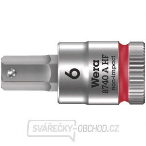 Wera 003337 Zástrčná bitová hlavice Zyklop 1/4" 6hran 6 mm typ 8740 A HF s přidržovací funkcí gallery main image