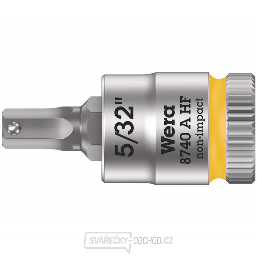 Wera 003385 Zástrčná bitová hlavice Zyklop 1/4" 6hran 5/32" typ 8740 A HF s přidržovací funkcí - palcová