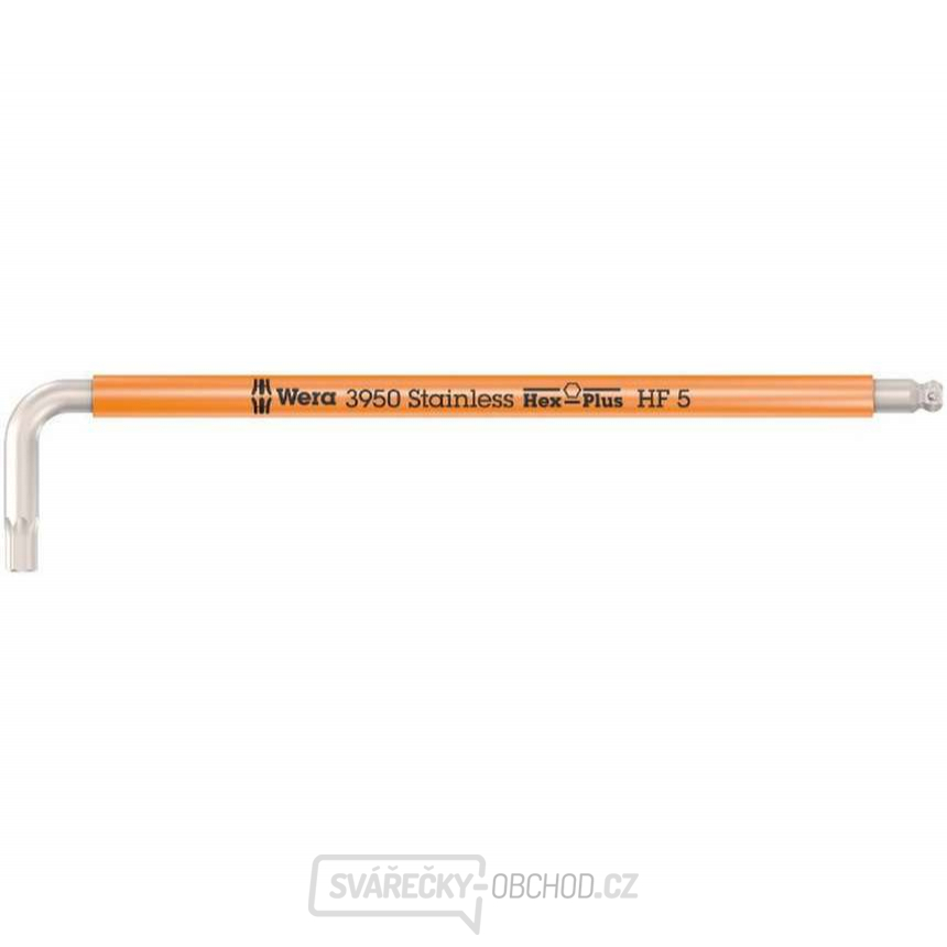 Wera 022695 Zástrčný klíč šestihranný (inbus) 5 mm 3950 SPKL Multicolour HF, nerezová ocel, s přidržovací funkcí
