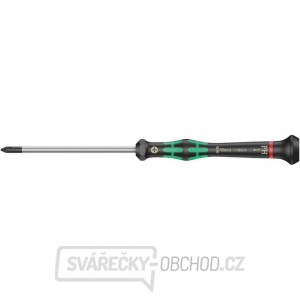 Wera 118023 Šroubovák křížový PH 1x60 mm k použití v elektronice Kraftform Micro typ 2050 gallery main image