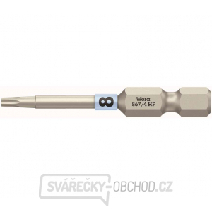 Wera 060505 Šroubovací bit 1/4" TX 8 867/4 Torx® HF s přidržovací funkcí gallery main image