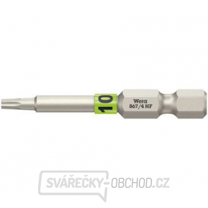 Wera 060506 Šroubovací bit 1/4" TX 10 867/4 Torx® HF s přidržovací funkcí gallery main image