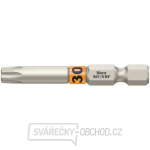 Wera 060510 Šroubovací bit 1/4" TX 30 867/4 Torx® HF s přidržovací funkcí gallery main image