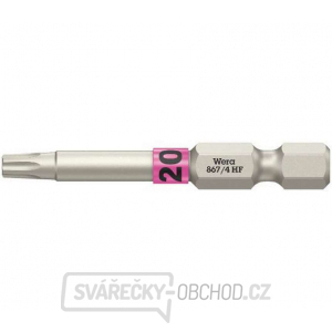 Wera 060508 Šroubovací bit 1/4" TX 20 867/4 Torx® HF s přidržovací funkcí gallery main image