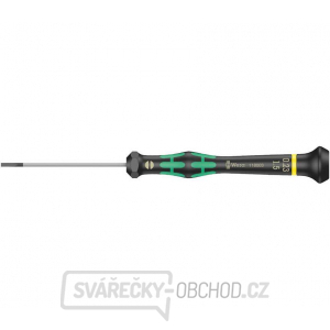 Wera 118003 Šroubovák plochý 0,23x1,5x60 mm k použití v elektronice Kraftform Micro typ 2035 gallery main image
