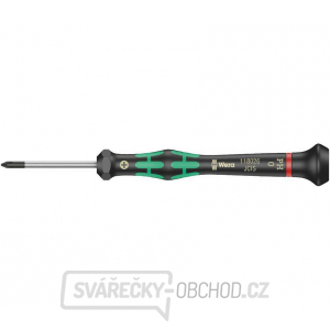 Wera 118026 Šroubovák křížový PH 0x40 mm k použití v elektronice Kraftform Micro typ 2050 gallery main image