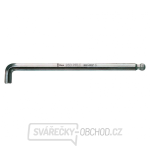 Wera 022046 Zástrčný klíč šestihran 6 mm typ 950 PKLS, chromovaný gallery main image