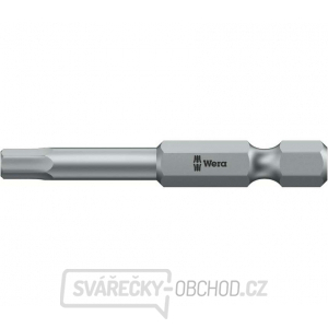 Wera 059605 Bit inbus 3,0 mm - 840/4 Z Hex-Plus. Šroubovací bit 1/4" Hex, 50 mm, pro šrouby s vnitřním šestihranem gallery main image