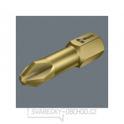 Wera 056915 Bit PZ 2 - 855/1 TH. Šroubovací bit 1/4 Hex, 25 mm pro křížové šrouby Pozidriv Náhled