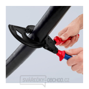 Kabelové nůžky 320 mm Knipex 95 32 320 - ráčnové s rohatkou Náhled