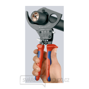 Kleště na kabely 280 mm KNIPEX 95 31 280 - leštěná hlava, plastové návleky Náhled