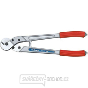 Nůžky na dráty, lana, kabely a kulatinu KNIPEX 95 71 445 mm Náhled