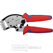 Samonastavitelné kleště Knipex Twistor16 pro lisování kabelových koncovek Náhled