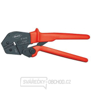 Pákové lisovací kleště 250 mm KNIPEX 97 52 04. Leštěno, vícesložkové návleky Náhled