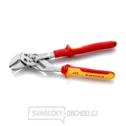 Kliešťový kľúč 250 mm, Knipex 86 06 250 - chrómovaný, viackomponentné puzdrá VDE Náhľad