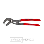Kleště na hadicové spony KNIPEX 85 51 250 C, 250 mm - protiskluzová rukojeť, šedě fosfátované atramentolem Náhled