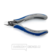 Přesné boční štípací kleště pro elektroniku 125 mm Knipex 79 42 125 - leštěná hlava, vícesložkové návleky Náhled