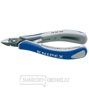Přesné boční štípací kleště pro elektroniku 125 mm Knipex 79 42 125 - leštěná hlava, vícesložkové návleky gallery main image