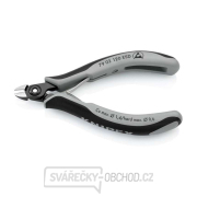 Přesné boční štípací kleště pro elektroniku 120 mm Knipex 79 02 120 ESD - leštěná hlava, vícesložkové návleky Náhled