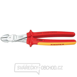 Silové boční štípací kleště 250 mm KNIPEX 74 06 250 - 1000V. Chromováno, vícesložkové návleky VDE gallery main image