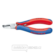 Čelní štípací kleště pro elektroniku 120 mm KNIPEX 64 72 120 - leštěná hlava, vícesložkové návleky gallery main image