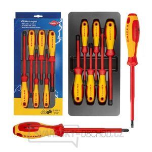 Elektrikářské šroubováky VDE Knipex 00 20 12 V01 (Sada 6 ks) PL+PH gallery main image