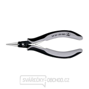 Přesné přidržovací kleště na elektroniku KNIPEX 34 32 130 ESD gallery main image