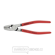 Lisovací kleště na koncové dutinky 180 mm Knipex 97 81 180 S čelním zaváděním gallery main image